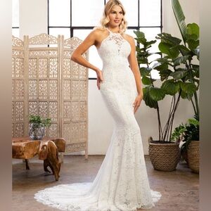 Casablanca Bridal Wedding Dress style BL321 Bobbie